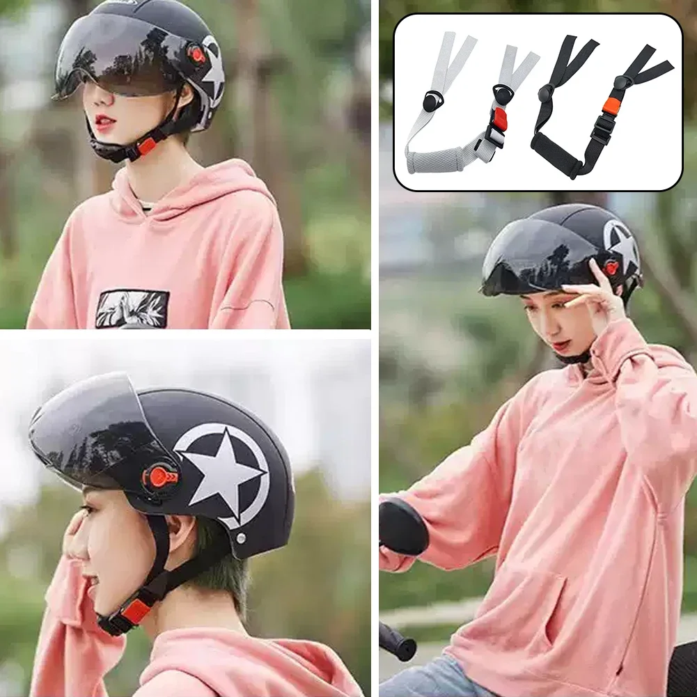 Outdoor Sports Store - Cinturino Regolabile per Casco e Fibbia