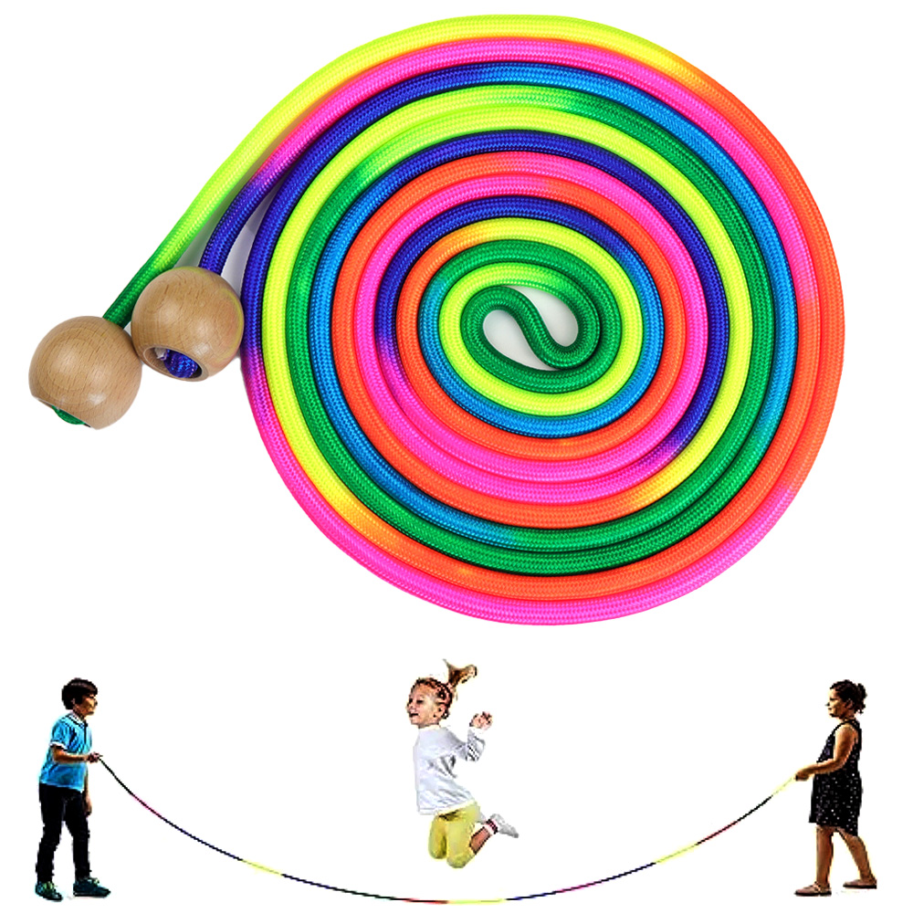 Speed Skipping Rope - Corda per saltare lunga arcobaleno da