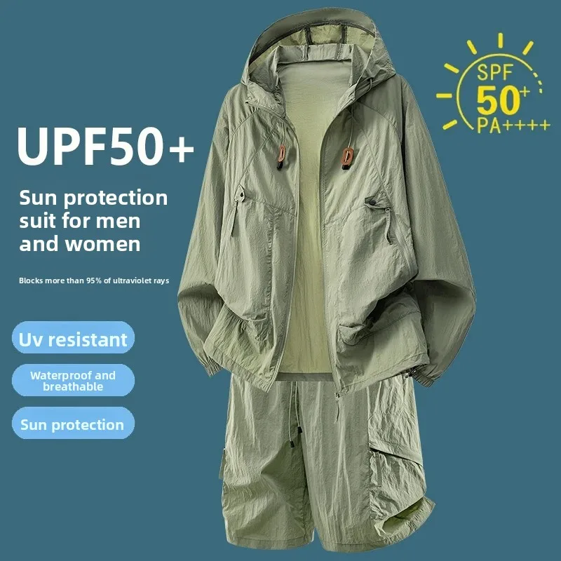 Outdoor Sport Is - Tuta Sportiva UPF50+ con Protezione Solare,
