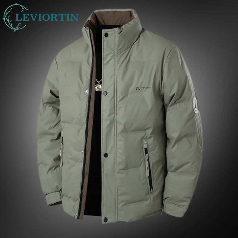 Piumino d'anatra bianco da uom - Outdoor Sport Winter Jacket recensione e prezzo