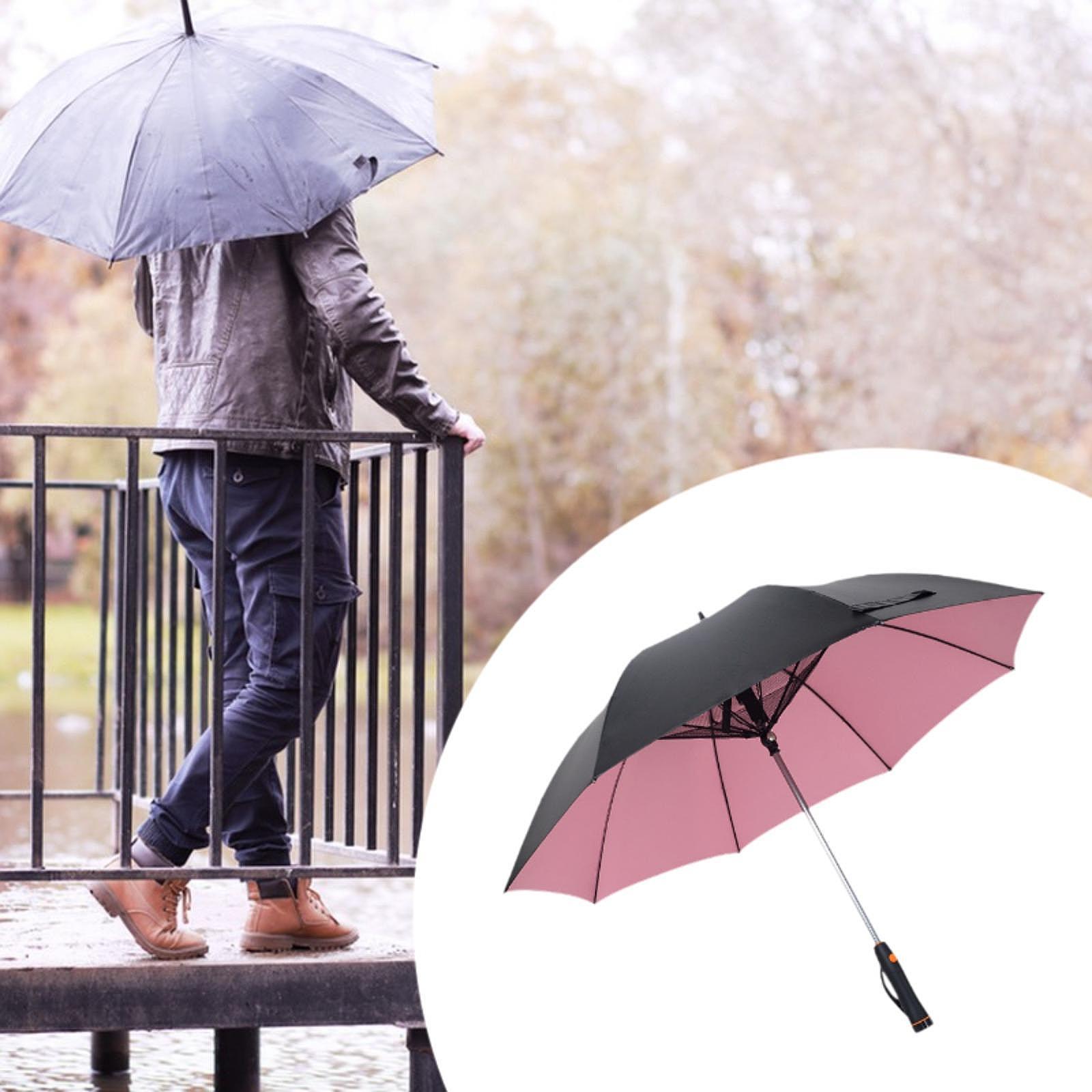 Ombrello con Ventilatore Integ - Outdoor Sports Umbrella recensione e prezzo