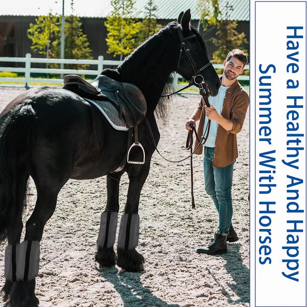 4 Pezzi Stivali Anti-Mosche in - Brushing Boot Horse recensione e prezzo